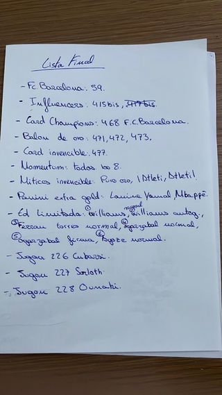 Cromos Adrenalyn Colección