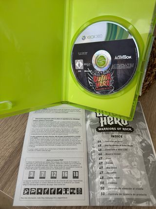 Guitar Hero Warriors of Rock Xbox 360