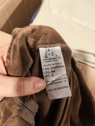 Minigonna Armani Jeans Vintage Marrone