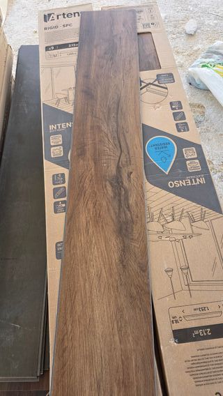 Suelo vinílico SPC Artens Southport Marrón