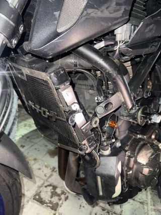 Yamaha MT-07 Negra y Azul