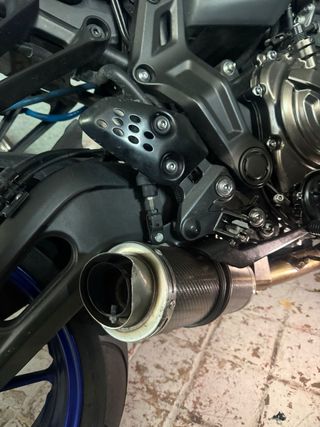 Yamaha MT-07 Negra y Azul