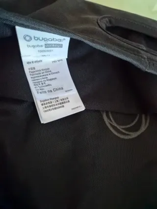 Capota Bugaboo Donkey 5 Negra Extensible