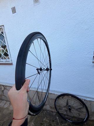 Ruedas de carbono tubulares