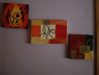 Cuadro abstracto moderno