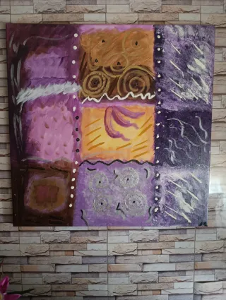 Cuadro abstracto moderno