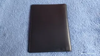 ULYSSE NARDIN cartera azul original en piel