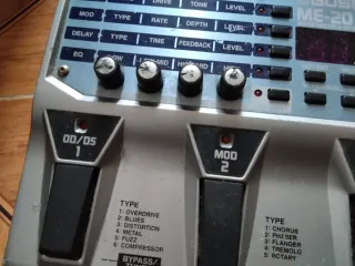Pedalera Boss ME-20 Guitar Multiple Effect