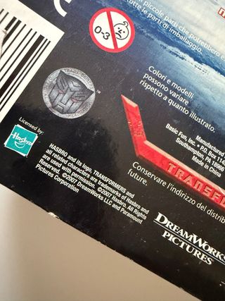 Portachiavi Transformers Optimus Prime 2007