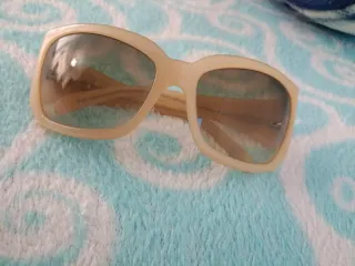 Occhiali Versace Beige Made in Italy