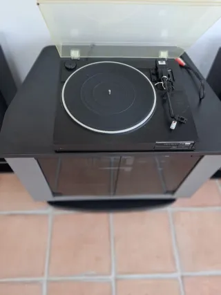 Giradischi vintage nero