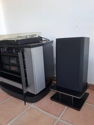 Giradischi vintage nero