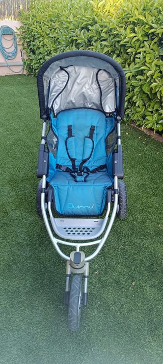Cochecito Quinny Buzz Azul + Capazo + Silla Coche