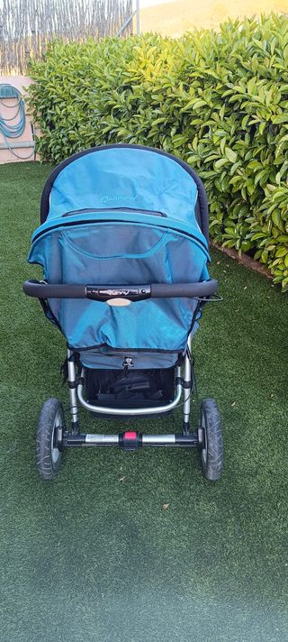 Cochecito Quinny Buzz Azul + Capazo + Silla Coche