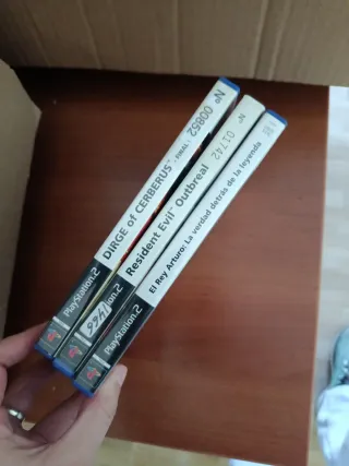 3 Carátulas ps2