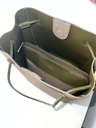 Bolsa Jo & Mr. Joe Beige y Verde Militar