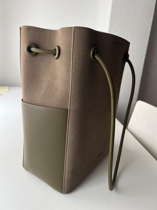 Bolsa Jo & Mr. Joe Beige y Verde Militar