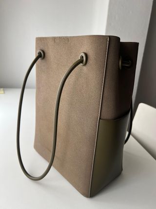 Bolsa Jo & Mr. Joe Beige y Verde Militar