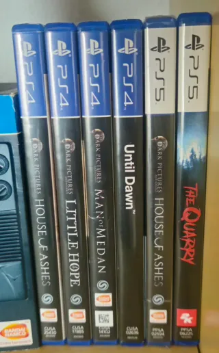 Colección Dark Pictures PS4 y PS5
