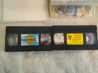 LOTE VHS - Disney y Warner Bros