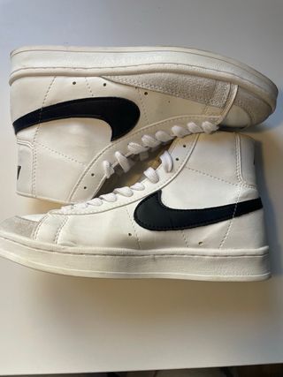 Zapatillas Nike Talla 41 Blancas y Negras
