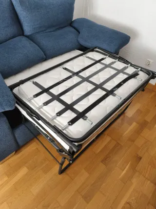 Sofá Cama Azul Nuevo URGE