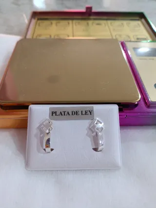 Pendientes Plata de Ley