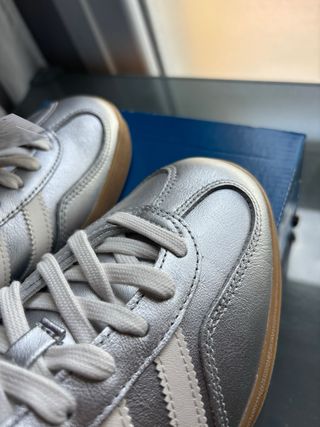 Zapatillas Adidas Gazelle Plata Talla 44.5