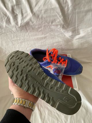 Zapatillas New Balance Mujer Azul Naranja