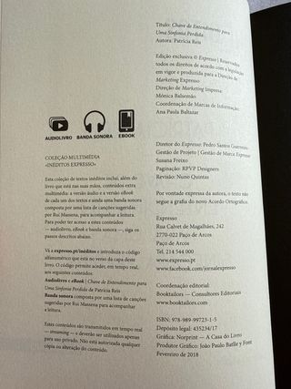 Conjunto de livros “Inéditos”