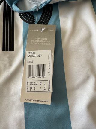 Camiseta Argentina Messi 19 Mundial 2006