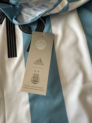 Camiseta Argentina Messi 19 Mundial 2006