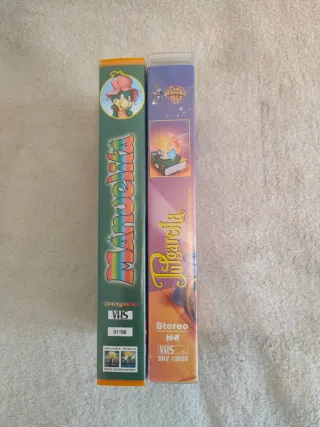 LOTE VHS - Películas Animadas (Español)