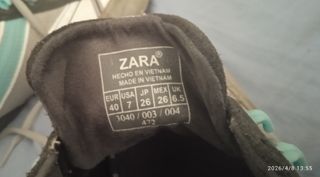 Zapatillas Skhuaban Zara Mujer Talla 40