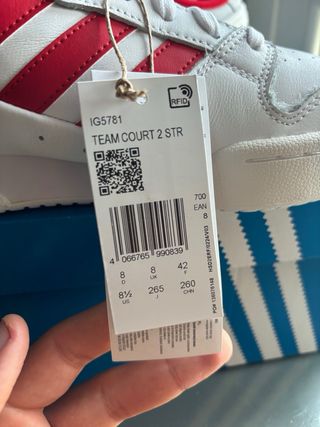 Zapatillas Adidas Team Court 2 STR Talla 42