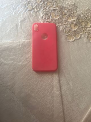 5 Fundas Silicona iPhone XS/XR