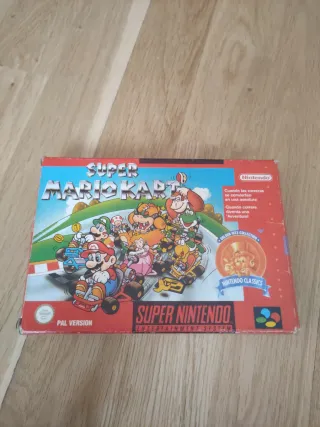 Super Mario Kart SNES PAL