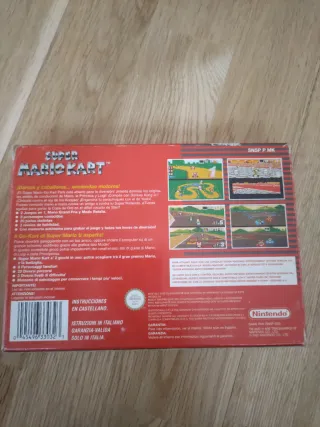 Super Mario Kart SNES PAL