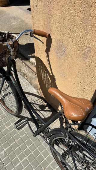 Bicicleta Clásica con Cesta Delantera