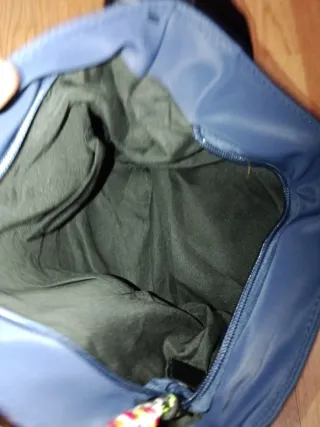 Bolso azul marino lavable