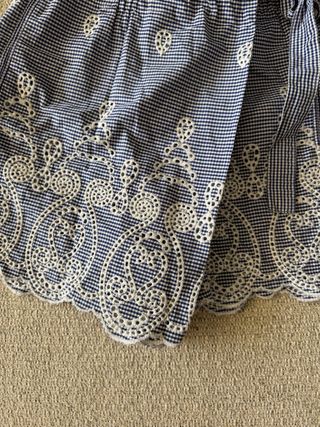 Falda pantalón Zara cuadros T.XS