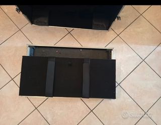 Flight Case DJ Magma Nero/Argento