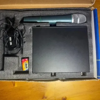 Sistema Karaoke Micrófono Inalámbrico