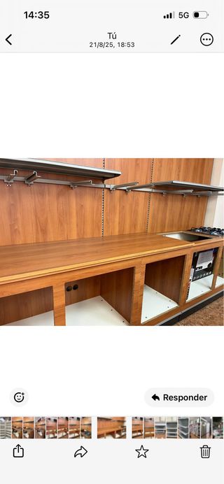 Expositor de cocina para comercio