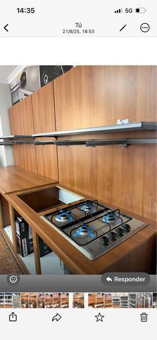 Expositor de cocina para comercio