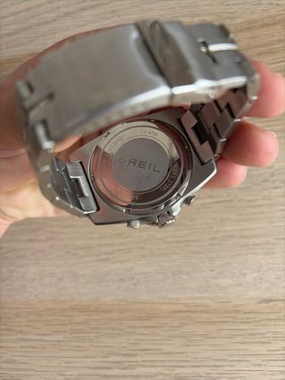 Reloj Breil Cronógrafo Plata y Blanco