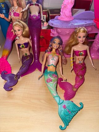 Pack 6 Muñecas Sirenas Barbie