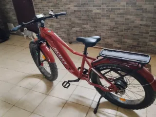 Bici Eléctrica Scott Roja Fat Bike