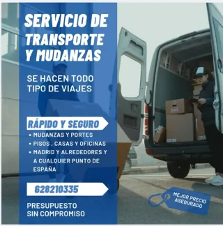 Servicio de transporte y mudanzas