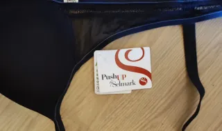 Sujetador Selmark Push Up Negro Talla 100B